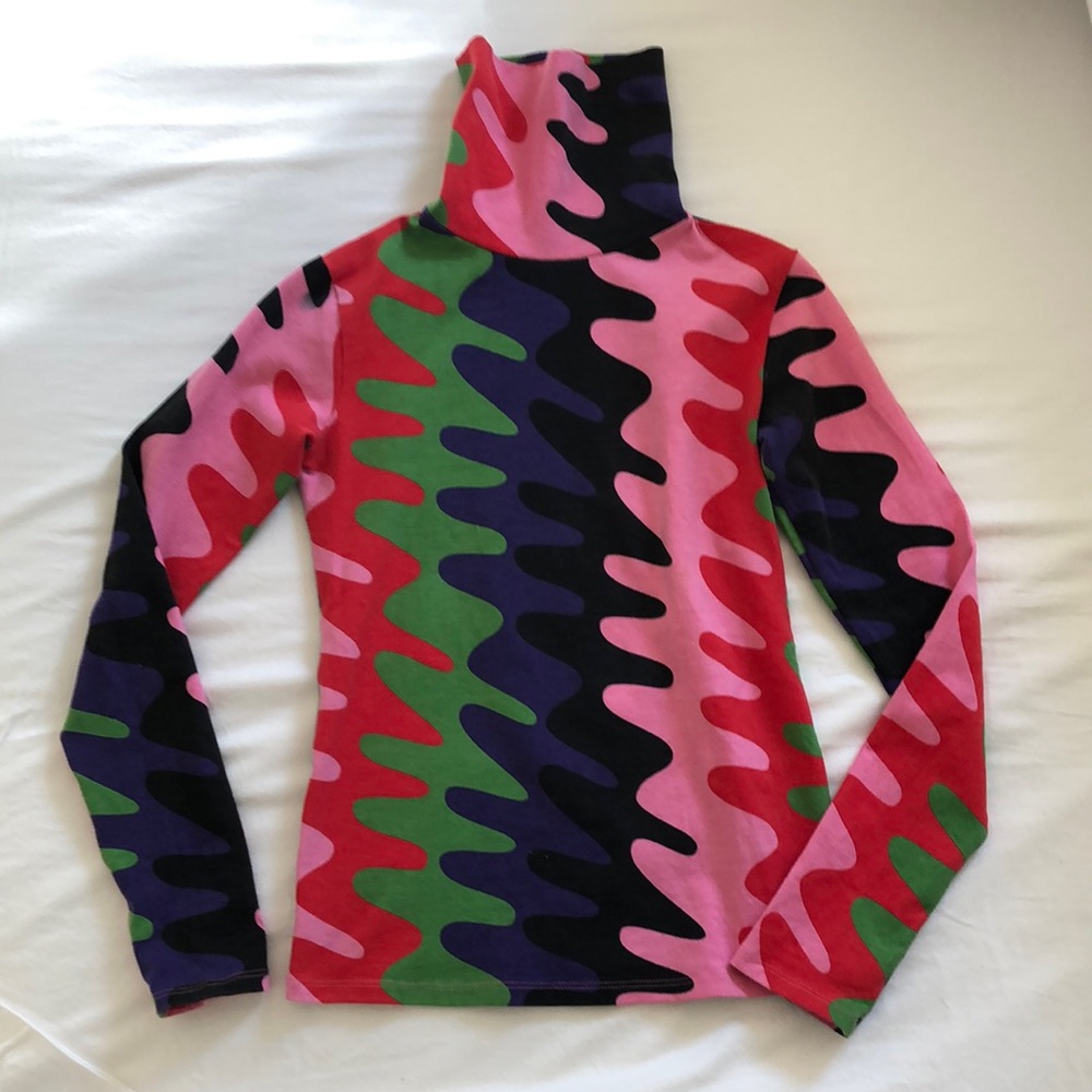 NOOWORKS turtleneck in Static XS